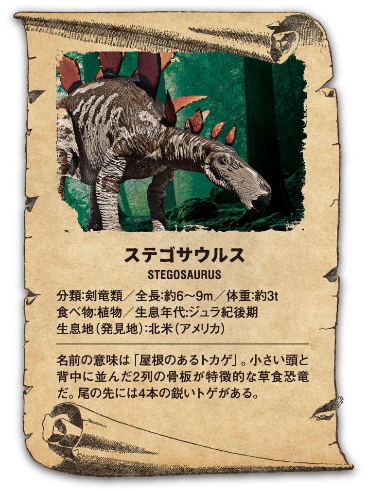 ステゴサウルス